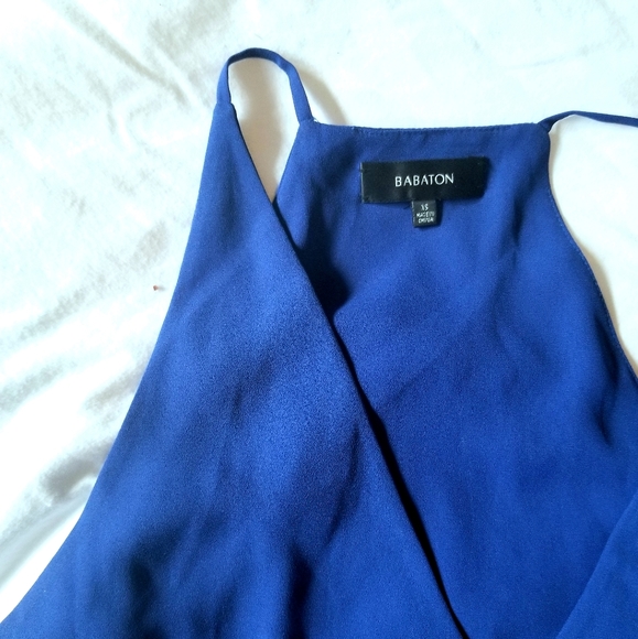 Aritzia Babaton royal blue tank - Picture 2 of 11